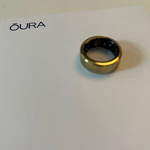 Oura Horizon Ring Gold, Size 7